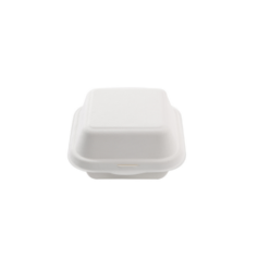 ENVASE HAMBURGUESA CAÑA DE AZÚCAR BLANCO Pack 25 Ud